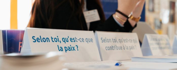 La présence de la Chaire au Forum mondial Normandie pour la Paix 2026